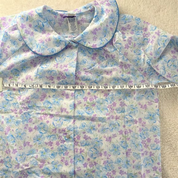 NWT Vintage Floral House Dress Made in USA  - M - Picture 4 of 5